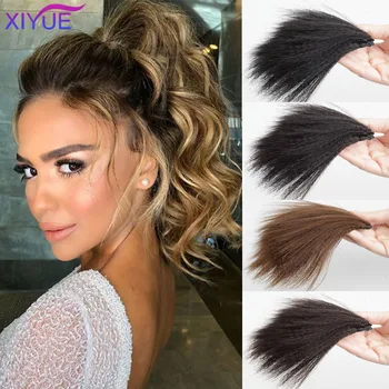 XIYUE Dodatočné objem vlasov načechraný parochne žien vlasy podložky vlasy podložky vlasové korienky magic tools vlasy záplaty