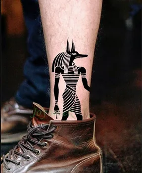 Nepremokavé Dočasné Tetovanie Nálepky Apollo slnko totem Božie eye of Horus Wedjat Starovekého Egypta tatto flash falošné tetovanie pre mužov