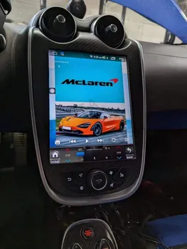 Android 13 Pre McLaren Uhlíkových Vlákien Tesla Štýl Auta GPS Navigácie Multimediálny Prehrávač, autorádio Vedúci Jednotky Prehrávač