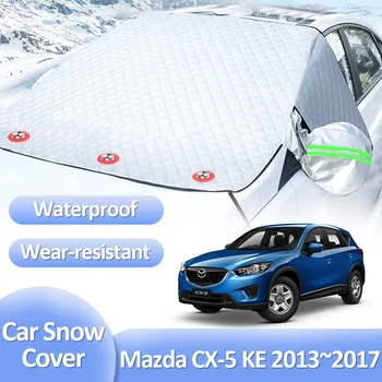 Auto Snehovej pokrývky pre Mazda CX-5 KE CX5 2013~2017 2014 2015 2016 Anti-Frost Zimné prednom skle Ľad Protecti Exteriéru Auto Accessorie