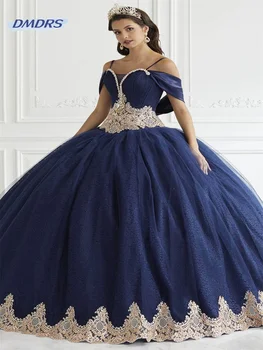 Elegantné Zima-Ramenný Appliques Svadobný Závoj Romantické Čln Krku Pricess Svadobné Šaty Kráľovskej Vestidos De Novia