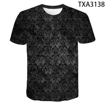 Unisex Tlač Lete Nové Grunge 3D T shirt Muži, Ženy, Deti Bežné Streetwear Módy Krátky Rukáv Chlapec Dievča Deti Tlačené