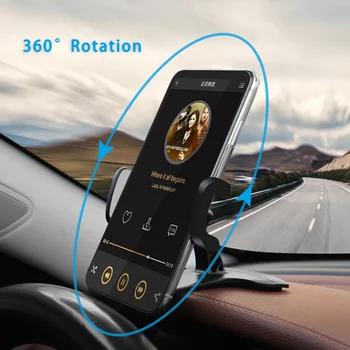 Telefón Držiak Univerzálny Panel Ľahko Klip Mount GPS Konzolu Displeja Auto, Mobilný Telefón Podporu Pre iPhone Samsung Xiao
