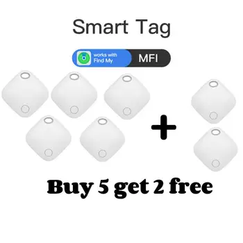 DLS Nový IOS Sledovacie Zariadenie Mini Smart Tag Key Pet Anti-Stratil GPS Tracker Dieťa Staršie Locator Air Tag Podpora Apple Nájsť Môj