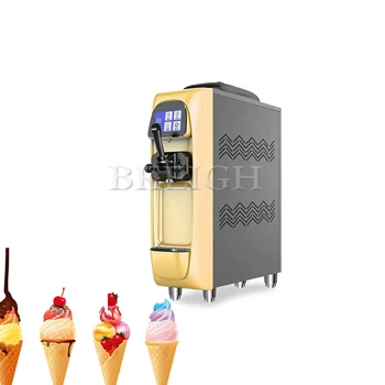 Malé Soft Ice Cream Stroj, Mini Pohár Pre Domácnosť A Kaviareň Použitie