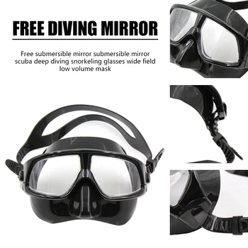 Plávanie Potápačská Maska Okuliare Na Potápanie Maska Silikónová Freedivingu Šnorchlovanie Okuliare Podmorská Záchrana Maska