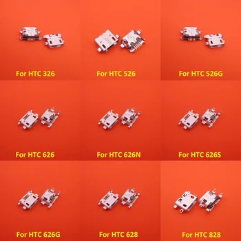 1pcs Pre HTC Desire 326 526 526g 626 626n 626s 626g 628 826 PCB USB Micro Mini Jack Zásuvka Dock Nabíjanie Nabíjací Port Konektor