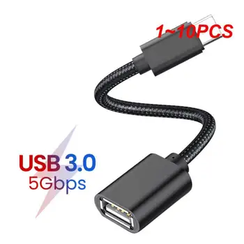 1~10PCS OTG USB C Do USB Konvertor Adaptér Kábel Typu C Samec Na USB 3.0 Žena Kábel, Adaptér Pre MacBook Typ-C