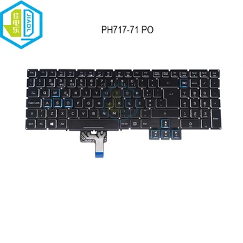 PH717 Notebooky portugalský Klávesnica Pre Acer Predator Helios PH717-71 PO Portugalsko notebook pc výmena klávesnice Nové NSK-RPBBN