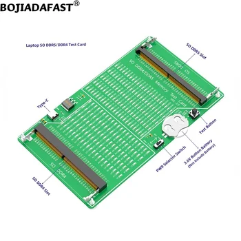 Prenosný Počítač TAK DDR4 DDR5 Pamäte Test Diagnóza Karty Adaptéra PCB Okruhu testovací Nástroj