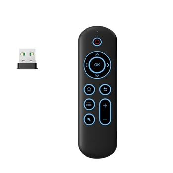 Lietajúce Myši 2.4 G+Bluetooth Dvojité Model Podsvietenie Klávesnice Inteligentný, Diaľkovo Ovládaná TV Box Diaľkové Ovládanie