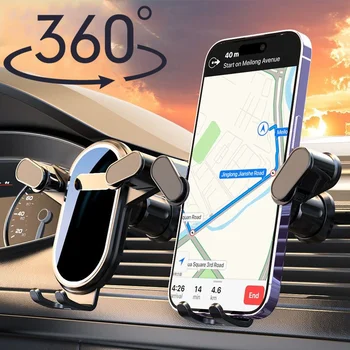 Nové Auto, Mobilný Telefón Majiteľa Auto Air Vent Tabuli Anti-shake GPS Klip Montáž Držiaka Telefónu, Prejdite Postaviť Pevný Podpora Držiaka