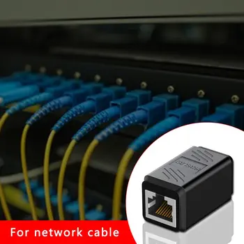 1pcs Ethernetový Kábel Extender,RJ45 cat7 cat6 cat6a Spojka, Extender Konektor Ethernet Spojka Žien a Žien