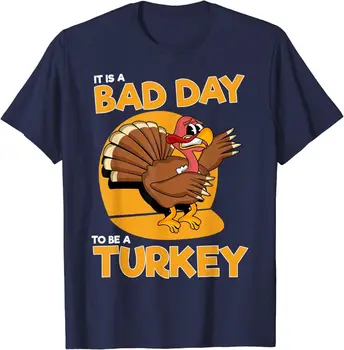 To Je Zlý Deň, Aby Sa Turecko Funny Vďakyvzdania Unisex Tričko s dlhými rukávmi