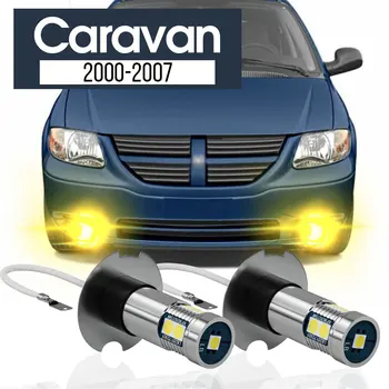 2ks LED Hmlové Svetlo Lampy, Blub, Canbus Príslušenstvo Pre Dodge Caravan 2000 2001 2002 2003 2004 2005 2006 2007