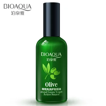 Bioaqua Umývanie vlasov podstate objem oleja rovné vlasy kondicionér membrány suché, krátke-tvrdené bifurcate vlasov farbenie hot zvyškový olej