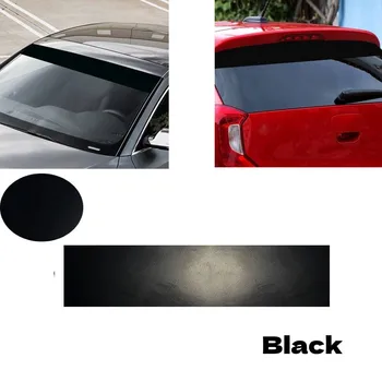 Auto Gloss Black Sun Pásy 140 x 20 cm Univerzálny Auto Van Čelné sklo Sunstrip Auto Samolepky Čelné sklo Slnko Pásy Nálepky