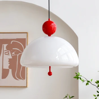 Jednoduché Bauhaus Sklenený Prívesok Lampa Reštaurácia, Kaviareň Spálňa Štúdia Moderné Tvorivé Osobnosti Prívesok Na Čítanie