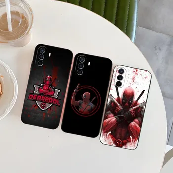 Cool Nesmrteľný Deadpool Groot Telefón puzdro Na Huawei P50 P30 P40 Mate 30 50 40 NOVA 10 9 8 Pro Plus jemný Čierny Kryt