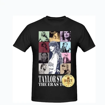 Taylor ERAS Tour Swift Tričko Krátky Rukáv T-Shirt pre Mužov, Ženy Darček pre Fanúšikov Bavlna T-shirts Módne Topy Oblečenie Doprava Zadarmo