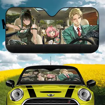 Špionážne X Rodiny Loid Vyvíjaných A Anya Hot Anime Auto Auto Slnečníky