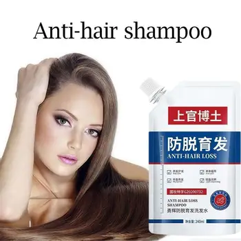 240ml Anti-Hair Loss Shampoo Podstate Šampón Liečbu Pre opätovný rast Vlasov Sérum Opravy Vlasy Root Zahustiť Vlasy Starostlivosť