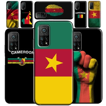 Republika Kamerun Vlajka Prípade POCO X3 NFC X3 GT F3 M3 M4 Pro Zadný Kryt Xiao Mi 11 Lite 10 Mi 11T Pro 10 TON