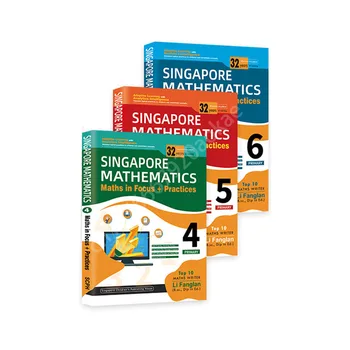 Singapur Základnej Školy 4-6 Stupeň Matematika Učebnica Detí Matematiky Knihy Singapur Zš Matematika Knihy