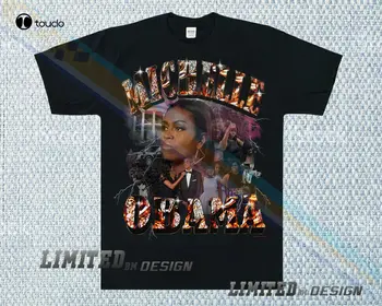 Nové !!! Limited T-Shirt Michelle Obama Rap Tee Všetky Veľkosti S-5Xl Tee Tričko Vlastné Aldult Teen Unisex Digitálna Tlač Tee Tričko