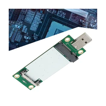 Mini PCI-E Na USB2.0 SIM Adaptér s Slot pre WWAN/LTE Modul Podpora 3G/4G SIM 6Pin/8Pin Karty Konektor