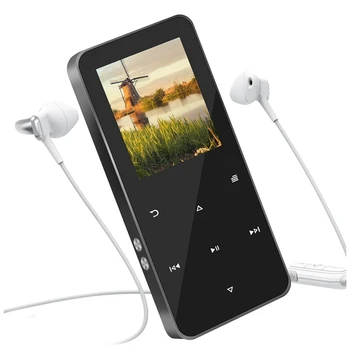 MP3 Prehrávač S Bluetooth 5.2 Prenosné High Fidelity Bezstratový Zvukový Prehrávač Hudby S 128 GB Kartu/Reproduktor/E-Book Čítanie Trvanlivé