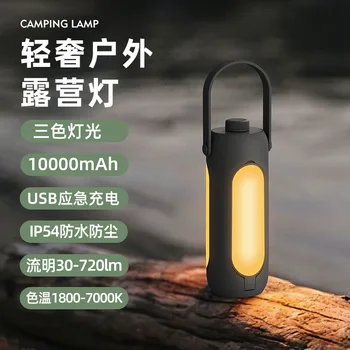 10000mAh Multifunkčné LED Camping Stan na Čítanie Svetlo Stmievateľné Vonkajšie Osvetlenie Baterka Núdzové Nabíjanie Svietidla 4 Farby