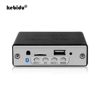 Kebidu 12V Bluetooth 5.0 MP3 Dekodér Rada Dekódovanie Modul Digitálny Prehrávač Audio Rada Podpora MP3 WAV U diskov TF Karty, USB, SD