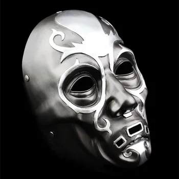 Smrť Cosplay Eater Maska 3D Strašidelné Lebky Maska Maškaráda Strany Halloween Kostým Horor Živice Rekvizity, Vhodné pre Väčšinu Dospelých