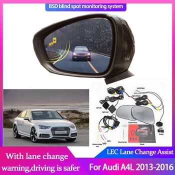 Auto Blind Spot Monitoring BSD BSM Radarový Systém Detekcie Mikrovlnný Senzor pre Audi A4L A4 2013-2016 Asistent Bezpečnosť Jazdy