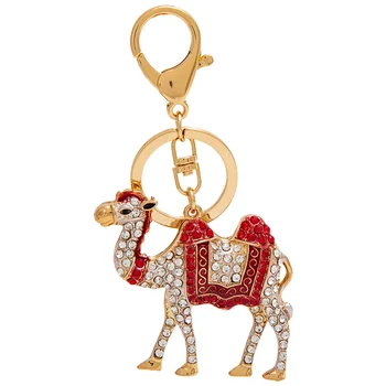 Móda Kľúča Držiteľa Keychain Prívesok Camel Tvar Ornament Taška Na Príslušenstvo Peňaženky