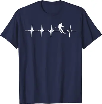 Lyžovanie - Ski Tep T-Shirt Darček pre Lyžiarov