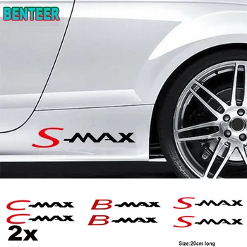 2X karosérie nálepka Pre Ford Smax S-max a Cmax C-max Bmax auto Príslušenstvo