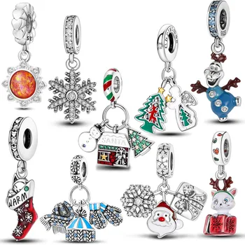 Vianočný Darček Ženy Šperky S925 Mincový Striebro Kúzlo Diy Designer, Takže Jemný Náramok Korálky Jewellry Veľkoobchod Položiek