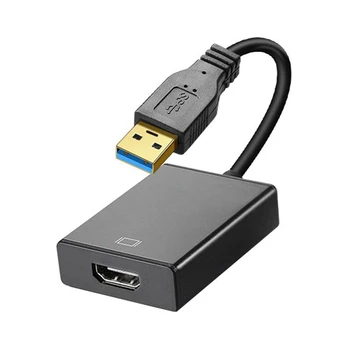 USB -Kompatibilný Adaptér 1080P HD Multi-Display Video Audio Kábel Grafika