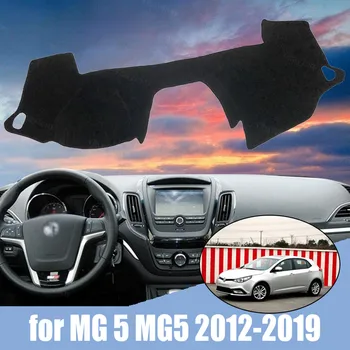 Pre MG 5 MG5 2012-2019 Auto Styling Zahŕňa Dashmat Dash Mat slnečník Panel Kryt Capter