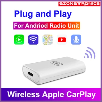 Bezdrôtové Apple CarPlay Android Auto Dongle Adaptér Auto Airplay Pre Aftermarket Android Rádio Mirrorlink Hudby Siri Video