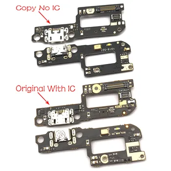5 ks/veľa Pre Xiao redmi 6 pro / Mi A2 lite Nový USB Nabíjací Port USB Nabíjací Port Flex kábel, Náhradný Dielec Časti