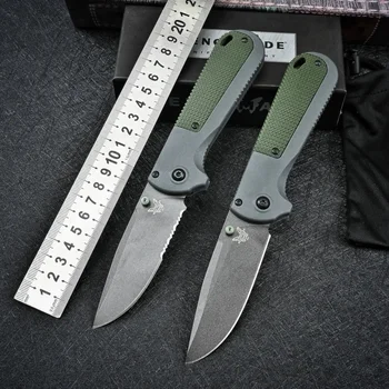 D2 Ocele Outdoor Camping Skladací Nôž pre Mužov Mini Self-defense Prežitie Vojenské Taktické Vreckové Nože pre Lov a Rybolov