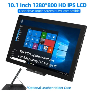 Aotesier 10.1 palcov, 1280*800 HDMI LCD Modul Monitor IPS Displej s USB Kapacitný Dotykový Panel pre Raspberry Pi