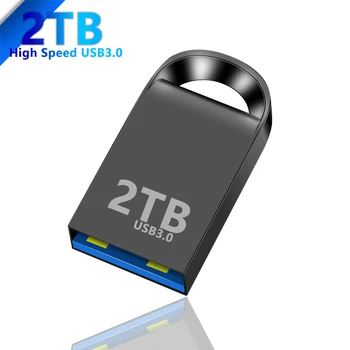 Super MINI USB 3.0 Pero Disk 2TB Vysokej Rýchlosti kl ' úč 1 TB Memoria USB Flash Disku 512 gb diskom Cle USB Prenosný disk SSD Doprava Zadarmo