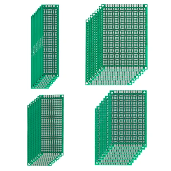 32pcs/Veľa 2x8 3x7 4x6 5x7 cm Obojstranné PCB Auta, pre DIY Elektronika Nadšencov ,Široko Používané v Oblasti Elektroniky