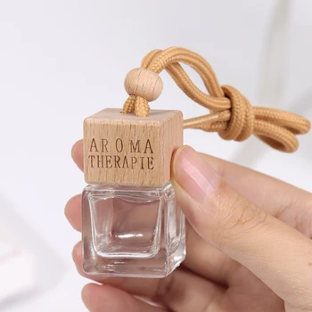 8ml Prenosný Mini Parfum Náplň Fľaša Transparentné Námestie-Spp Parfum Fľašu Vyprázdniť Kozmetické Kontajner Na Dopĺňanie 2KS