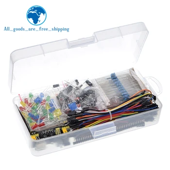 DIY Projekt Starter Kit Pre Arduino UNO R3 Stavebnice Elektronické DIY Kit Elektronických Komponentov Set S Box 830 Kravatu-body Breadboard
