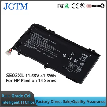 JGTM SE03XL Notebook Batérie pre HP Pavilion 14-AL000 14-AL125TX 14-AL136TX 14-AL027TX 14-AL028TX 14-AL062NR 14-AL007LA 14-AV002LA